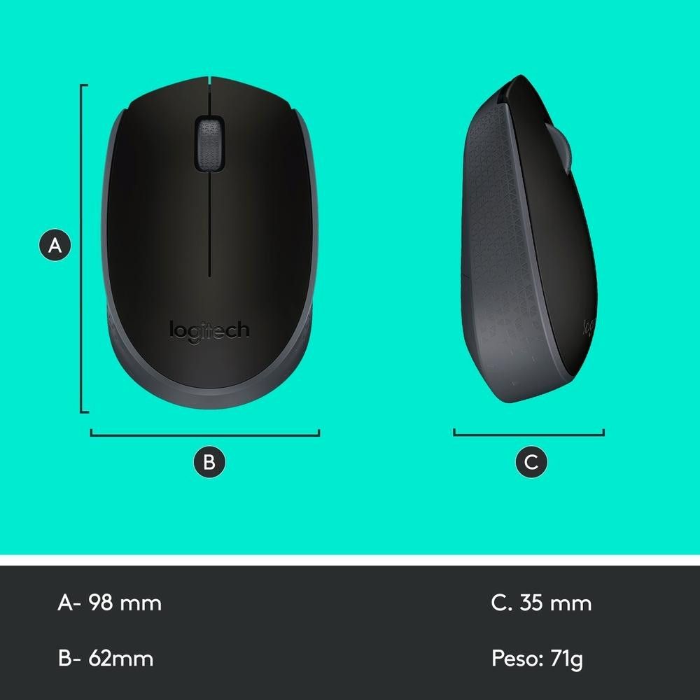 Mouse-sem-Fio-24GHz-Preto-M170-910-004940-Logitech