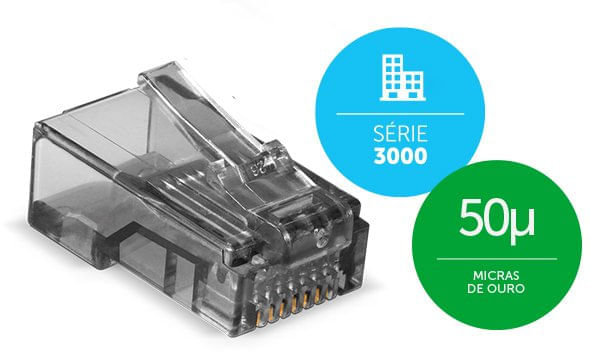 Conector-Rj45-Cat6-Conex-3000-Intelbras---20-Unidades