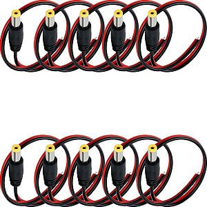 Cabo-Rabicho-10-Volts-32cm-Receptor-Cod-4-Cod04-Linear-Integrao