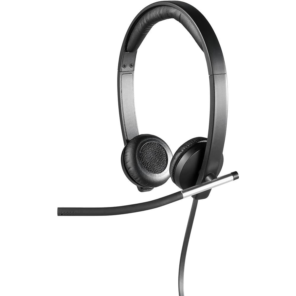 Headset-com-Microfone-H650E-Estereo-USB-Logitech