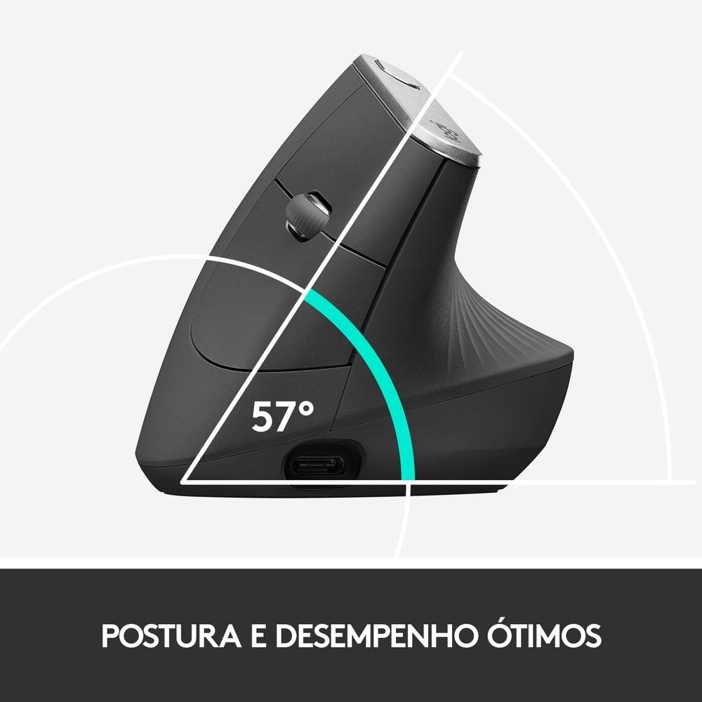 Mouse-Logitech-MX-Vertical-Sem-Fio-Ergonmico