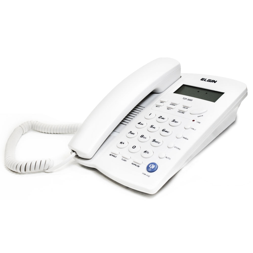 Telefone-Elgin-TCF-3000-com-Identificador-de-Chamadas-e-Viva-Voz-Cinza