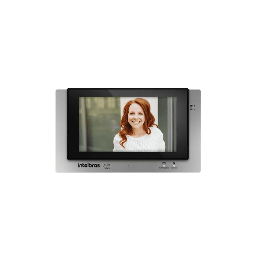 Modulo-Interno-Video-Porteiro-Allo-wT7-Intelbras