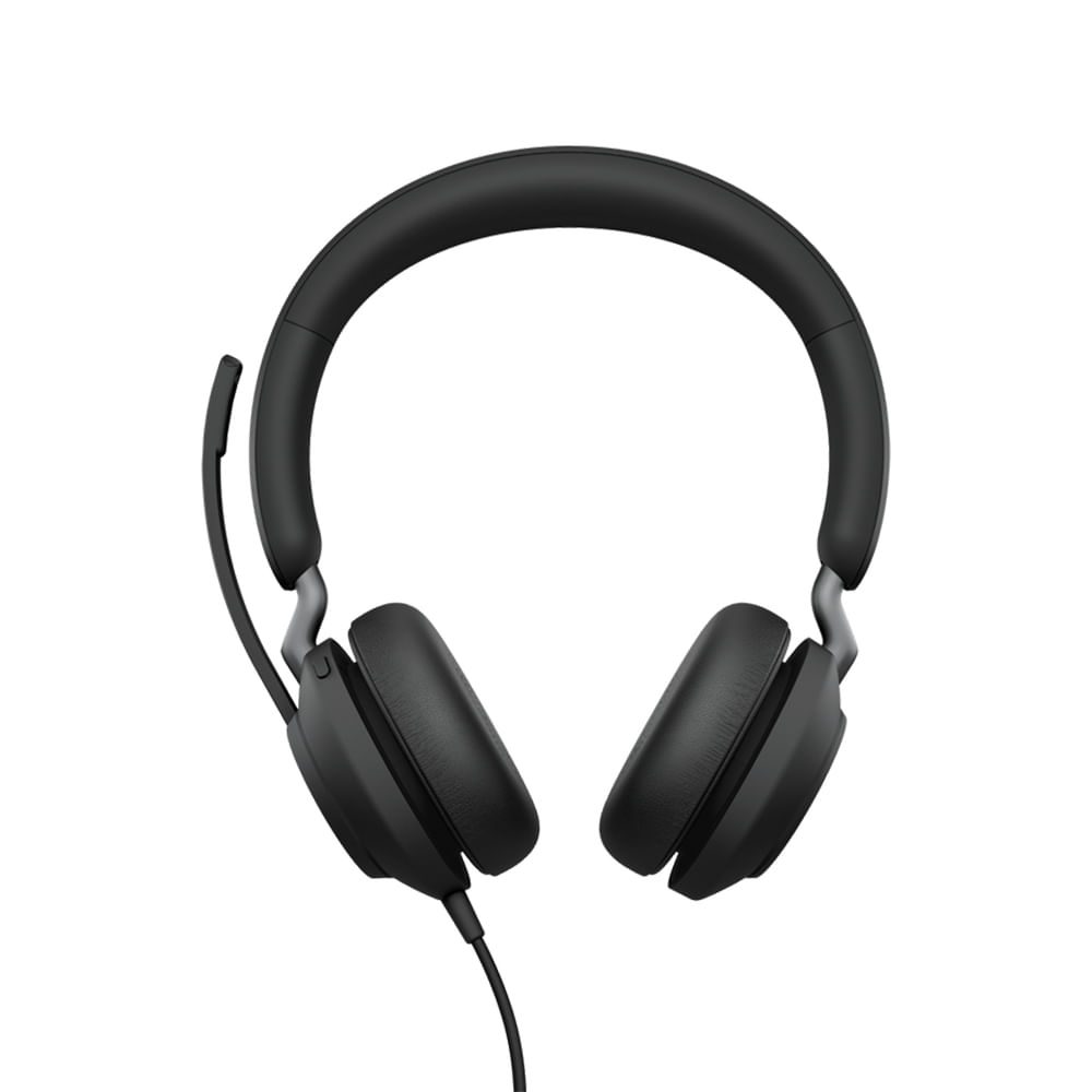 Headset Evolve2 40 MS Duplo Preto USB-A Jabra