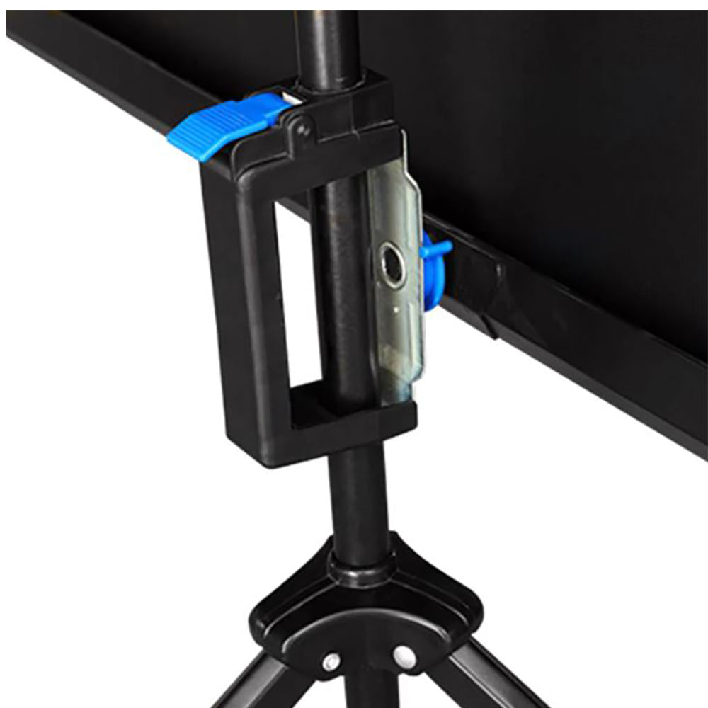 Tela de Projeção Retrátil 97" com Tripé 1,80x1,80m AC354 Multilaser